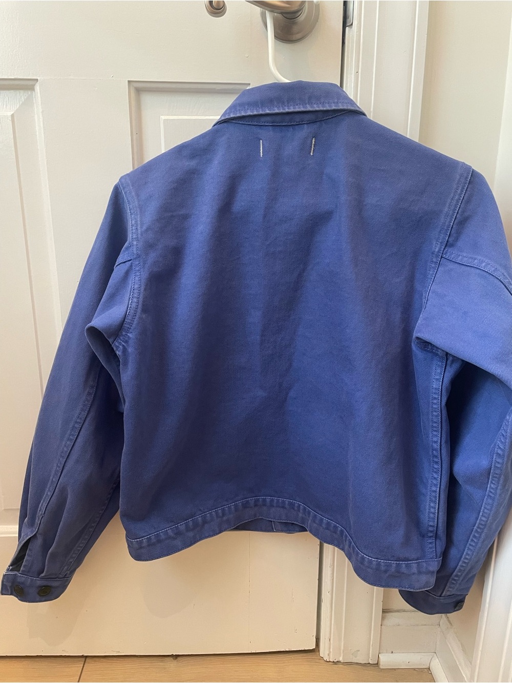 Alex Mill Washed Denim Work Jacket - Vintage Cobalt, Small - Picture 11 of 15